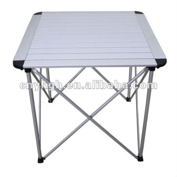 Table extérieure portable en aluminium